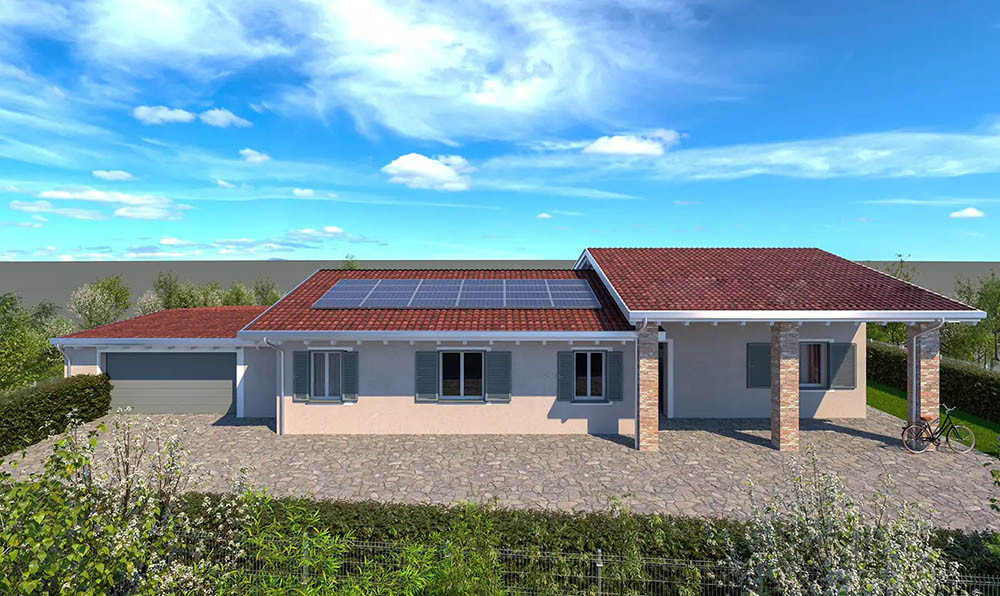 Villa Cristina con fotovoltaico